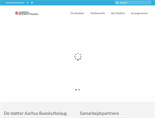 Tablet Screenshot of aarhusbueskyttelaug.dk